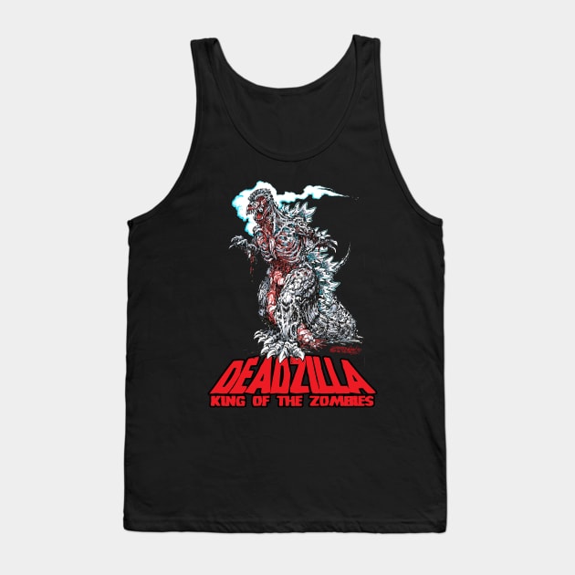 DEADZILLA: KING OF THE ZOMBIES Tank Top by ZornowMustBeDestroyed